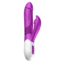 Wibrator-Silicone Vibrator USB 10 Function + Expander and Thrusting Function