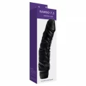 7,5"" Perfect Pleasures Curved Veined Rambo Vibe ~ Black (2AA)