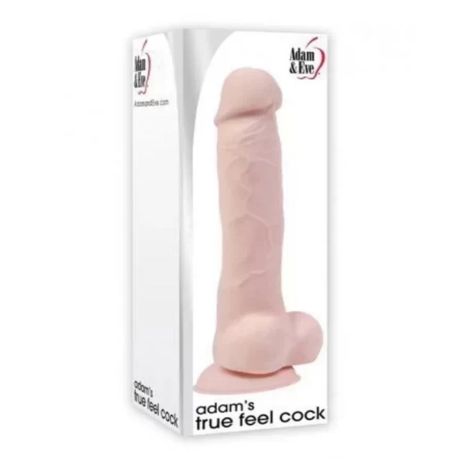 Dildo 18 cm Adams True Feel Cock