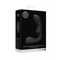 Pointed Vibrating Prostate Massager with Remote Control - Black