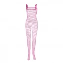 Bodystocking Pamela Crotchless Fishnet Red S-L