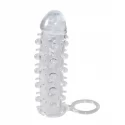 Nakładka przedłużająca penisa Crystal Skin Penis-Hulle