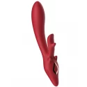 Wibrator- Vibrator silicone 2*8 vibration function Red