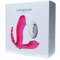 Potrójny stymulator Boss Series Silicone Panty Vibrator