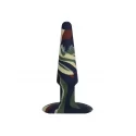 Groovy - silicone anal plug - 5" / 12 cm - ocean