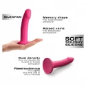 Dildo real pleasure magenta