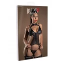 Wetlook Zipper Cami Garter Set