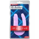 HI Rubber Double Dildo 13 Inch purple