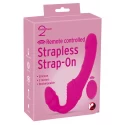 Rc vibrating strapless strap-o