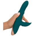 Thumping rabbit vibrator with